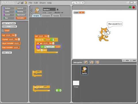 Scratch - Repetition 02 - Conditional Loops