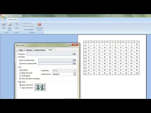 How To Print The Gridlines In Microsoft Excel