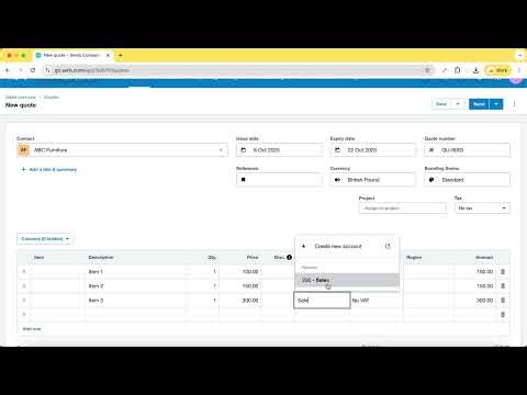 Xero Tutorial: How to create a Quote in Xero and convert to an invoice