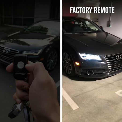 Audi Remote Start with Compustar PRO R3 + Factory Remote!