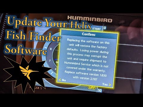 How to Update Your Humminbird Helix Fishfinder Software