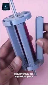 ASSEMBLING MOTOR GENERATOR SET #mechanicalengineering #generatorSetup #engineering #shorts