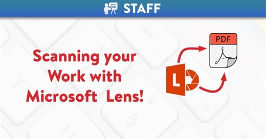 Scanning with Microsoft Lens