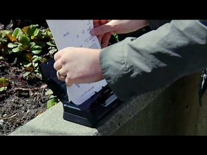 Portable document scanning with the Canon P-150 Scan-tini