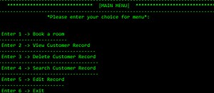 Hotel Management System in C Programming with Source Code - Source Code & Projects