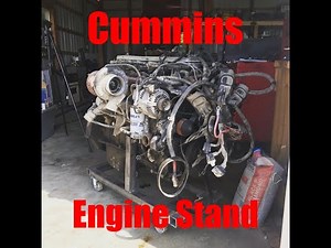 Cummins Engine Stand DIY (Easy How To)