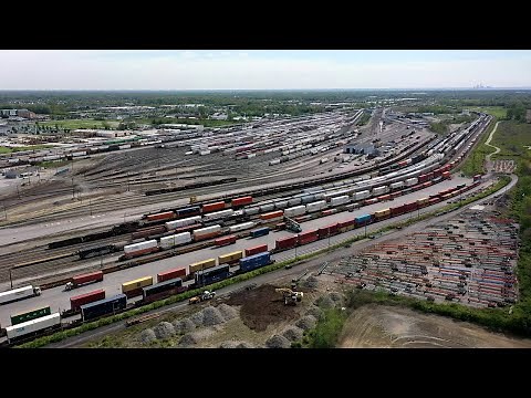 CSX's Avon Rail Yard Tour and Indianapolis Railfanning