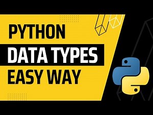 Data Types in Python - String, Integer, Float, Boolean, Complex - Python for Beginners - 2024