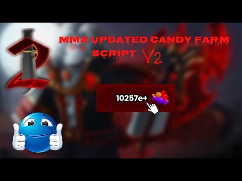 The best Mm2 Candy Farm Script and reset when full 🍭 | Halloween Event