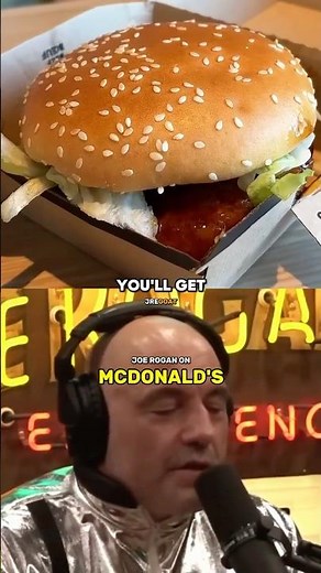 Joe Rogan on Eating McDonald's Every Day