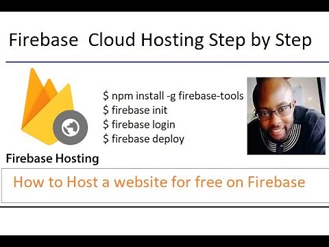 Firebase Deploy Only Hosting - How to host website on firebase. firebase free hosting