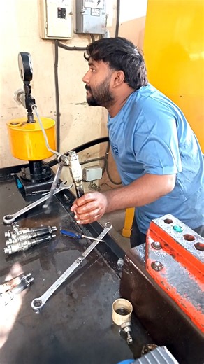 Diesel Common rail injector testing! #injector #motivation #shorts