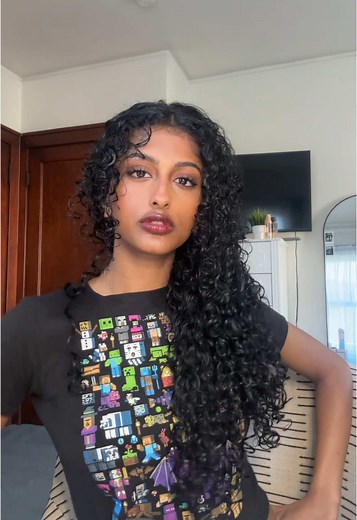 Curly Hair Routine for 3B Curls with Camille Rose