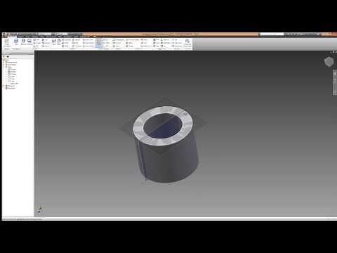 Autodesk Inventor Work Planes Tutorial - How to Use Work Planes