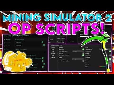 [OP] Mining Simulator 2 Script / Hack GUI | Auto Rebirth & more! |