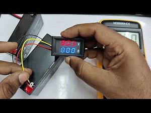 DIGITAL DC VOLT AMP METER