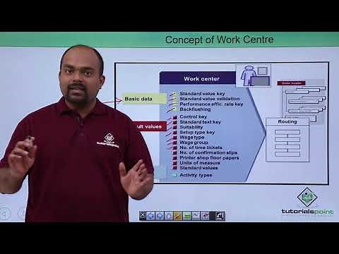 SAP PP - Concept of Work Centre