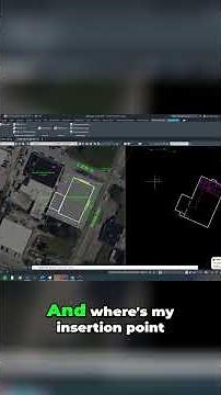 AutoCAD: Insert and Scale PDFs Easily in Your Drawings #shorts