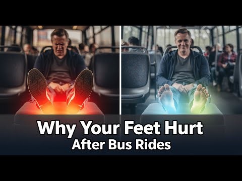 Why Your Feet Hurt After Long Bus Rides