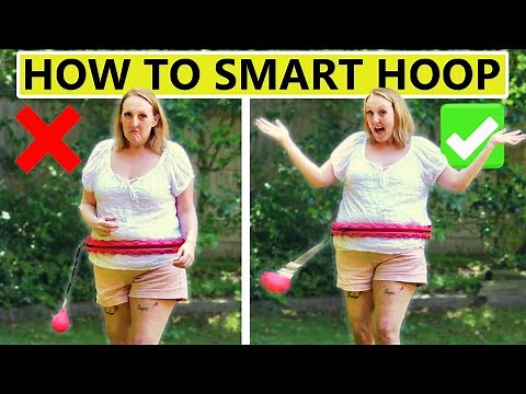 How To Use Weighted Smart Hula Hoop For Plus Size Beginners & Workouts (Easy Step By Step Tutorial)