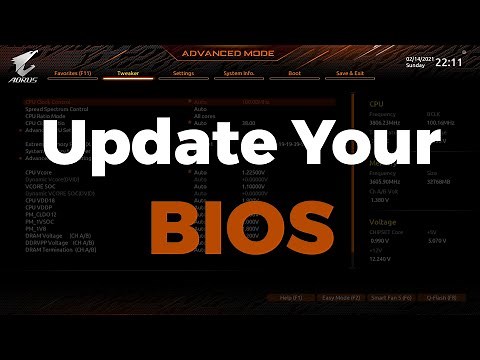 How to update a Gigabyte BIOS using Q-Flash