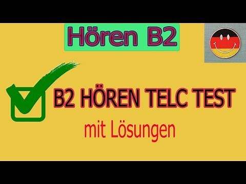 B2 Hören TELC test mit lösung