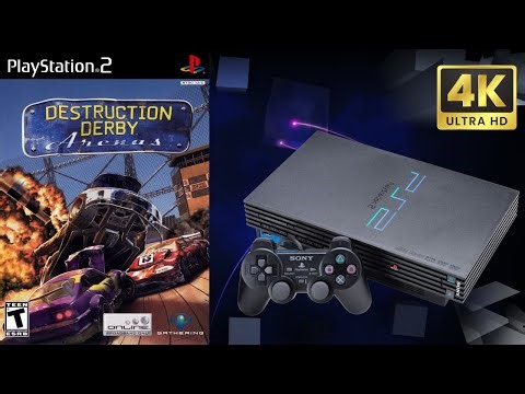 Destruction Derby Arenas - Full Game Longplay, No Commentary [PlayStation 2 4K 2160p]