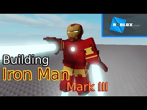 Building Iron Man Mark 3 (Speed Build) - Roblox Studio