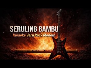 SERULING BAMBU Karaoke Versi Rock Modern | Musik Rock Indonesia Viral 2025