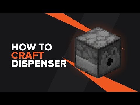 How to make a Dispenser in Minecraft