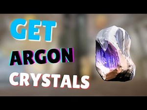 How to get Argon Crystals in Warframe