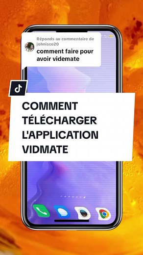 Télécharger l'application Vidmate facilement