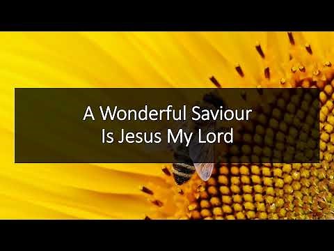 A Wonderful Saviour Is Jesus My Lord