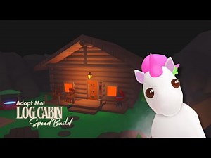 Log Cabin Build Tutorial | Speed Build Adopt Me