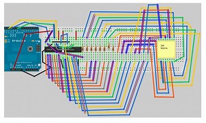 8x8 LED Matrix common cathode row