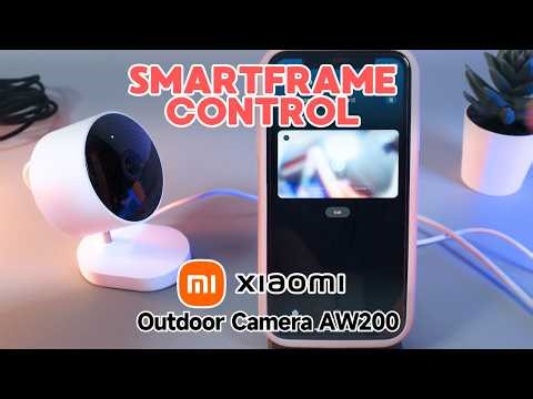 How to Enable & Disable SmartFrame on Xiaomi Outdoor Camera AW200 | Best Features You Need To Know