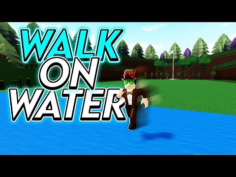 Walk On Water Tutorial In Roblox Build A Boat For Treasure!