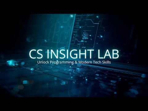 CS Insight Lab – Computer Science Made Simple | Channel Introduction
