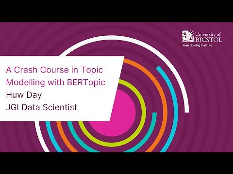 A Crash Course in Topic Modelling with BERTopic