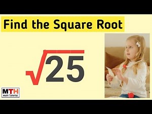 Simplify square root of 25 | Math Tutorial