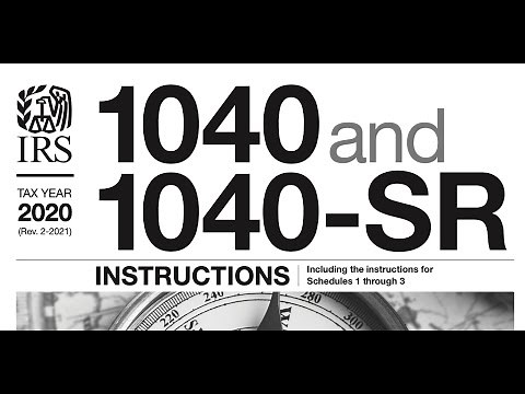 How to find the instructions for Form 1040 and 1040 SR online and download to your desktop