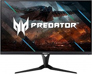 Acer Predator XB323UGP Gaming Monitor 32 Zoll (81 cm Bildschirm) WQHD, 170Hz DP, 144Hz HDMI, 1ms (G2G), 2xHDMI 2.0, DP 1.2a, höhenverstellbar, GSync Compatible, AdaptiveSync, Schwarz
