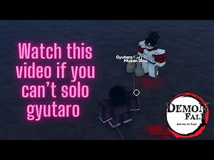 How to solo Gyutaro for beginners | Demonfall