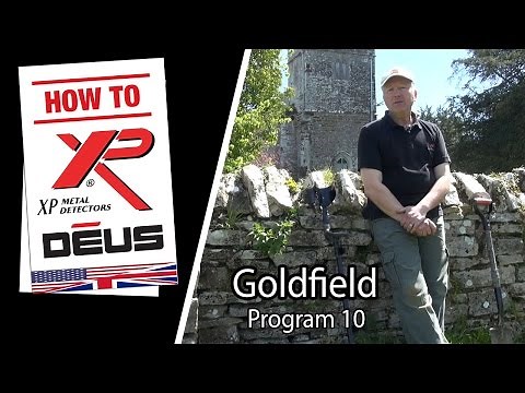 Metal Detector XP DEUS : Goldfield program and it's features [EN]