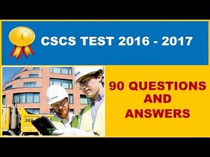 CSCS Test Practice - Full 90 Questions