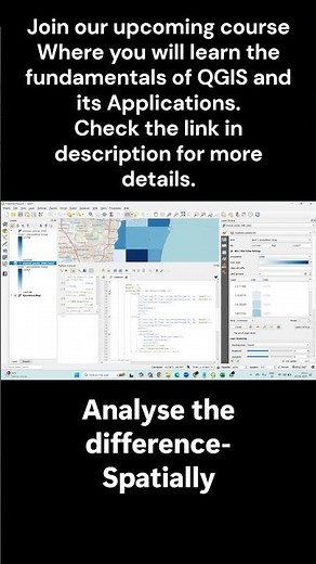 QGIS shots by Quest GIS #learninaminute: Spatio-temporal analysis using QGIS and GEE datasets.