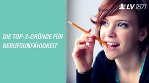 Was morgen ist, kann niemand wissen. Aber für den Ernstfall kannst du dich finanziell absichern. | LV 1871