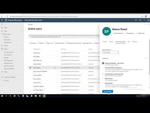 How to assign or remove office 365 licenses from users