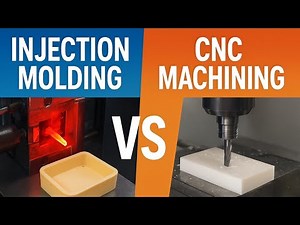 Injection Molding vs CNC Machining | Complete Guide for Beginners & Engineers