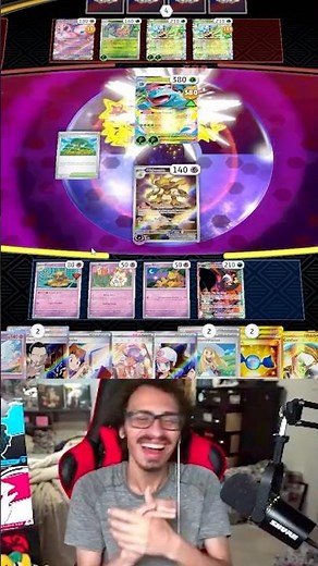 Alakazam Wins In 2 ATTACKS Vs Mega Venusaur!#pokemon#pokemontcg#pokemontcglive